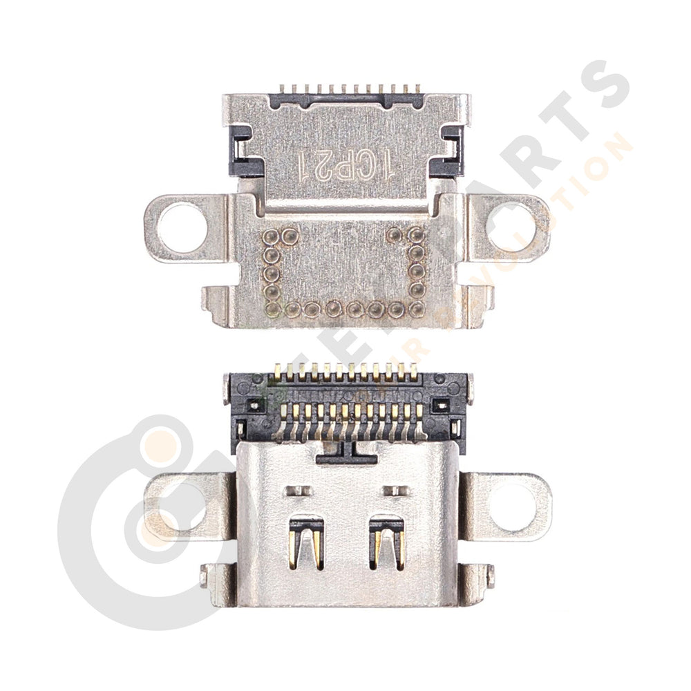 Internal USB-C charging port replacement for Nintendo Switch Lite console repair